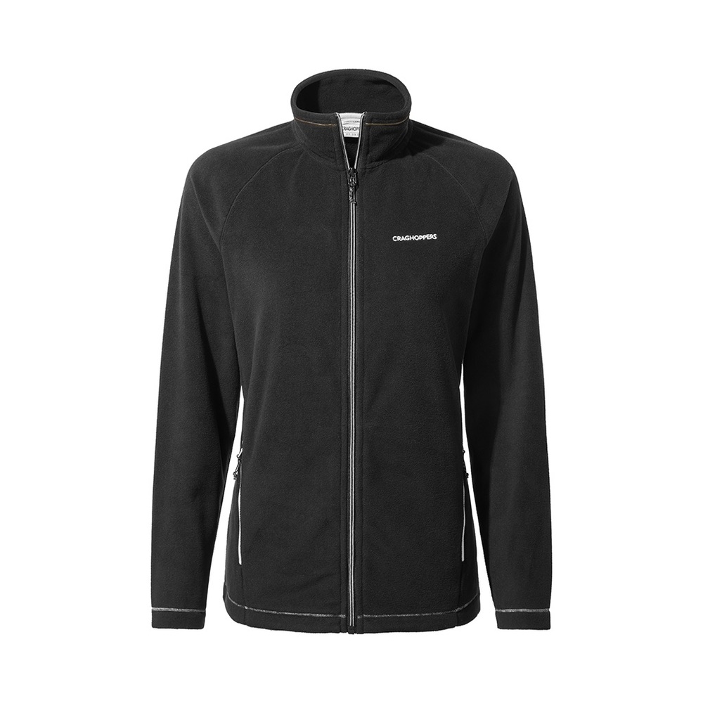 Craghoppers Miska Fleece Jacket - Women’s (Black, Size 8, Full Zip)